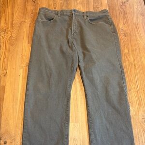 Huckberry Men's Chinos in Olive Green